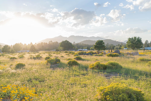 Flagstaff Arizona mountain sunset fine art photograph