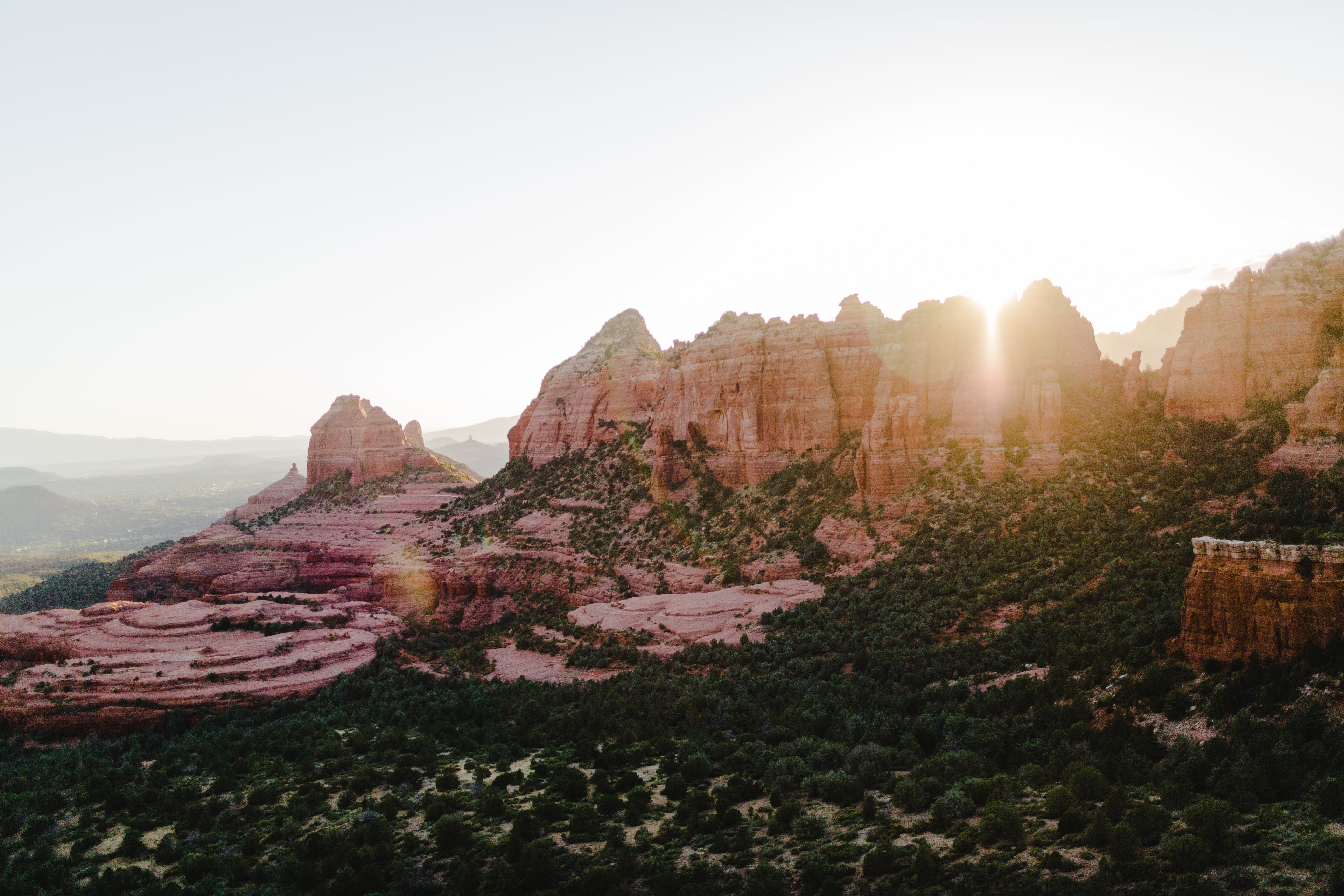 Merry-Go-Round Rock Sedona sunset fine art photograph