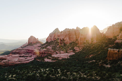 Merry-Go-Round Rock Sedona sunset fine art photograph